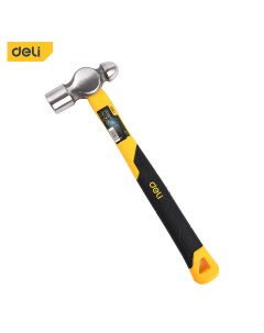 Рихтовочный молоток Deli DL443020 фиберглассовая рукоять плоский и сфер бойки Deli tools