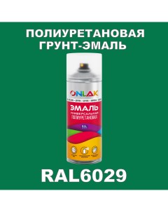 Грунт эмаль полиуретановая RAL6029 матовая Onlak