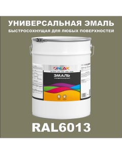 Эмаль Универсальная RAL6013 по металлу по ржавчине для дерева бетона пластика Onlak