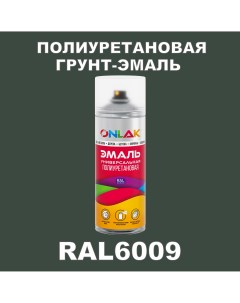 Грунт эмаль полиуретановая RAL6009 матовая Onlak