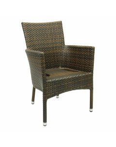 Кресло Милан коричневое 58 x 56 x 89 см Konway