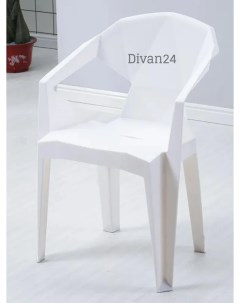 Стул садовый EPICA белый для дачи Divan24