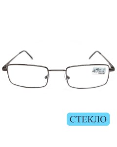 Готовые очки 6603 со стеклянной линзой 6 00 без футляра серый РЦ 62 64 Moct