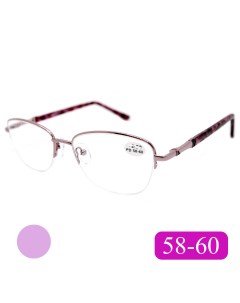 Готовые очки для зрения 8920 3 50 без футляра цвет фиолетовый РЦ 58 60 Fabia monti