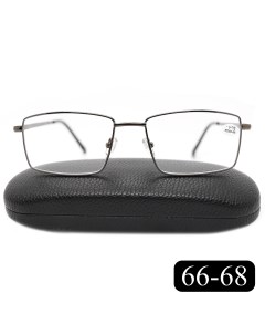 Готовые очки МОСТ 182 M2 для чтения 1 25 с футляром серые РЦ 66 68 Moct