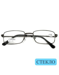 Готовые очки со стеклянной линзой 3 00 без футляра серый РЦ 62 64 Eae