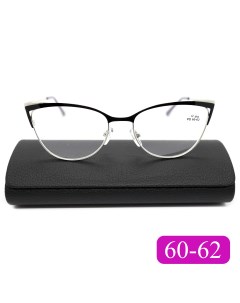 Готовые очки для зрения 1541 1 00 c футляром цвет черный РЦ 60 62 Glodiatr