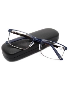 Готовые очки для зрения 1511 4 50 c футляром синий РЦ 62 64 Glodiatr