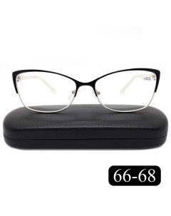 Готовые очки для зрения 2032 1 00 c футляром цвет черный РЦ 66 68 Glodiatr