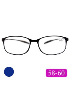 Готовые очки карбоновые TR259 4 00 без футляра сине фиолетовый РЦ 58 60 Elite