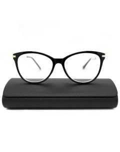 Готовые очки для зрения 0202 1 50 c футляром цвет черный РЦ 62 64 Fabia monti