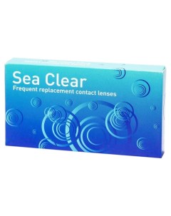 Контактные линзы Sea Clear 6 линз R 8 6 3 50 Gelflex