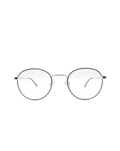 Готовые очки в круглой оправе унисекс серебристые 4 Хорошие очки!