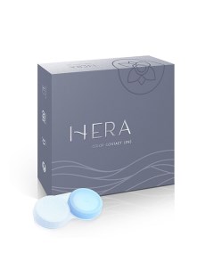 Контактные линзы Hera EMOTION Blue квартальные 2 линзы R 8 6 4 5 Dreamcon