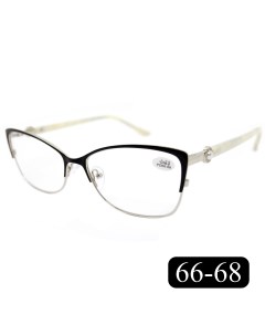 Готовые очки для зрения 2032 1 50 без футляра цвет черный РЦ 66 68 Glodiatr