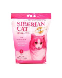 Впитывающий наполнитель Siberian Cat Elit силикагелевый для привередливых 8 л Сибирская кошка