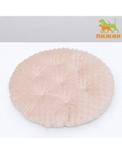 Лежанка для животных розовый текстиль 45 х 45 х 10 см Пижон