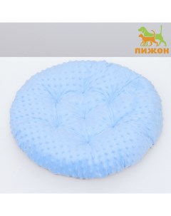 Лежанка для животных голубой текстиль 50 х 50 х 10 см Пижон