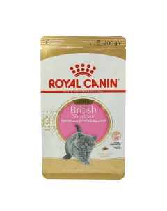 Сухой корм для котят Kitten British Shorthair для британских пород 400 г Royal canin