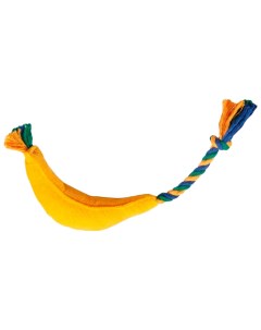 Игрушка для собак банан текстильный 36см Nobrand