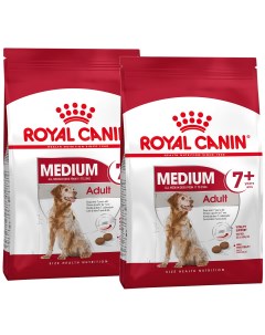 Сухой корм для пожилых собак средних пород старше 7 лет MEDIUM ADULT 7 15 кг Royal canin