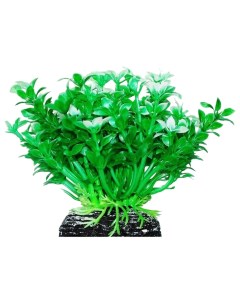 Растение для аквариума микрантемум зелёный пластик 46см Nobrand