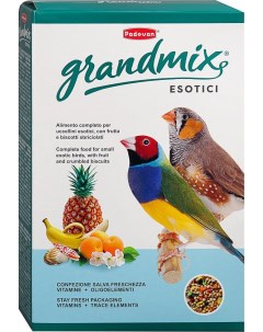 Сухой корм для экзотических птиц Grandmix Esotici 400г Padovan