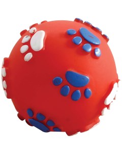 Игрушка для собак мяч лапки виниловый 9см Nobrand