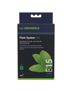 Удобрение для аквариумных растений Plant System E15 40 таблеток Dennerle