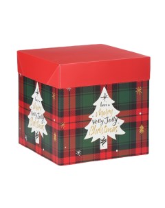 Коробка подарочная 21 5 х 21 5 х 21 5 см Regalo Due esse christmas