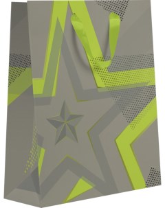 Пакет подарочный 22 7 х 18 х 10 см Neon эффект Без бренда