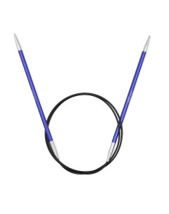 47130 Спицы круговые Zing 4 5мм 80см алюминий иолит фиолетовый KnitPro Knit pro