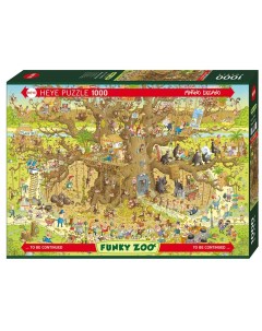 Пазл Heye Зоопарк обезьян 1000 деталей Heye puzzle