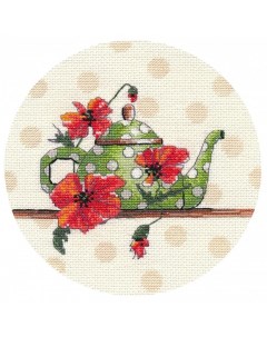 Набор для вышивания Чайная миниатюра 1 15 15см 1 шт Овен
