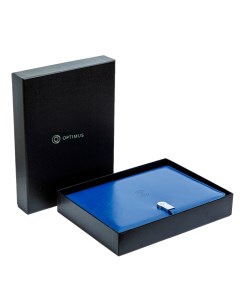 Ежедневник со встроенной зарядкой флешкой 32 ГБ 160565 синий Gift development