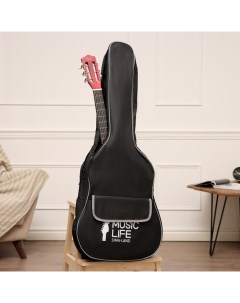 Чехол для гитары 9915676 премиум с накладным карманом 105 х 41 х 13 см Music life