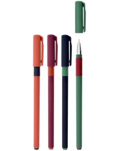 Ручка шариковая Dark Velvet Slim Soft Grip 0 5мм синий 24шт Lorex