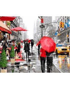 Картина по номерам Нью Йорк 40x50 см Paintboy
