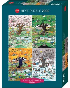 Пазл Heye Четыре сезона 2000 деталей Heye puzzle