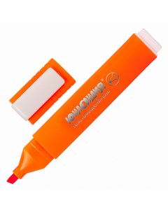 Текстовыделитель Colorstar линия 1 4 мм оранжевый Юнландия