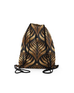 Мешок рюкзак для сменной обуви LuxuryGoldPattern01 Burnettie
