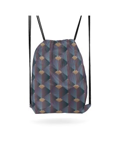 Мешок рюкзак для сменной обуви GeometricArchitecturalPattern05 Burnettie