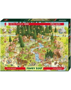 Пазл Heye Лесной зоопарк 1000 деталей Heye puzzle