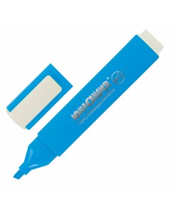 Текстовыделитель Colorstar линия 1 4 мм голубой Юнландия