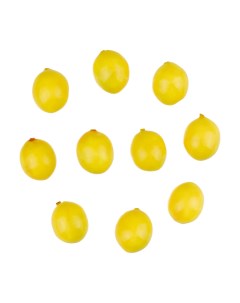 Муляж декоративный Лимончик 3 см 10 шт Дамское счастье