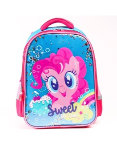 Рюкзак школьный Пинки Пай 39 см х 30 см х 14 см My little Pony Nobrand