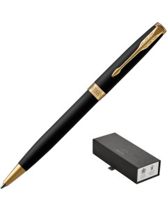 Шариковая ручка SONNET MATT BLACK GT черный 0 8мм 1931519 Parker