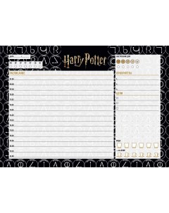 Планер настольный с отрывными листами Гарри Поттер 24х17 см 48 листов Эксмо