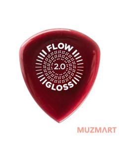 550P200 Flow Gloss 3Pack Медиаторы Dunlop