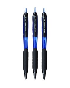 Набор шариковых автоматических ручек Jetstream SXN 101 07 синий 0 7 мм 3 шт Uni mitsubishi pencil